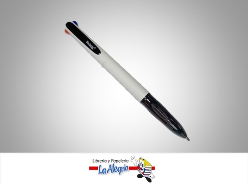 [1150668] BOLIGRAFO RETRACTIL 1150668; 1.0MM MULTICOLOR MARCA MERLETTO