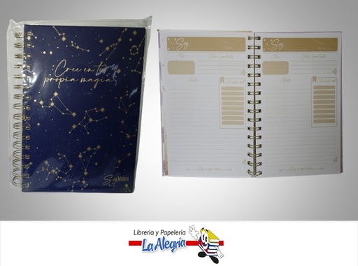 [7450119202711] LIBRETA NOTA ESPIRAL 7832033169 21X14.5 CM 96 HOJAS MARCA MERLETTO