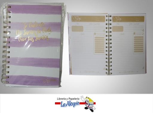 [7450119202759] LIBRETA NOTA ESPIRAL 7832033173; 21X14.5 CM 96 HOJAS MARCA MERLETTO