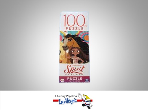 [778988424254] ROMPECABEZA RECTANGULAR SPIRIT UNTAMED 100 PZA MARCA CARDINAL