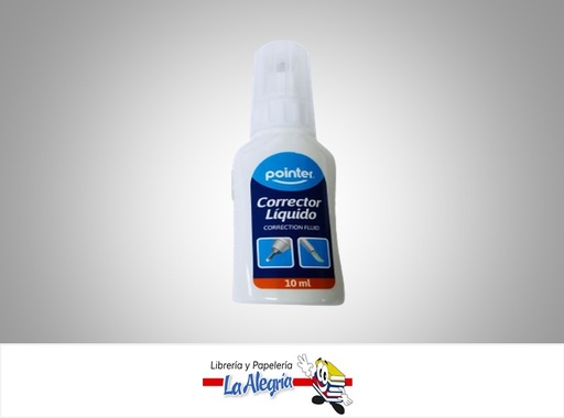 [7453038432566] CORRECTOR LIQUIDO CP197 10 ML MARCA POINTER