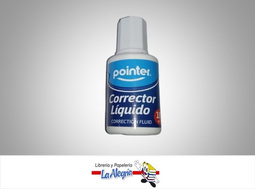 [7453010032784] CORRECTOR LIQUIDO TIPO BROCHA G7508; 18ML MARCA POINTER