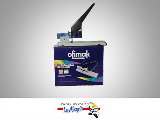 [775004900143027347] ENGRAPADORA USO PESADO INDUSTRIAL OK12 NEGRO 23/6 23/8 23/10 23/13 200 HOJAS MARCA OFIMAK