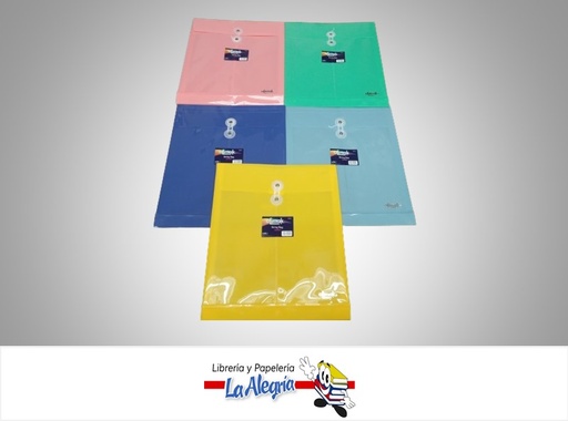 [600291524102] SOBRE PLASTICO VERTICAL OK251 CARTA CON CORDON MARCA OFIMAK