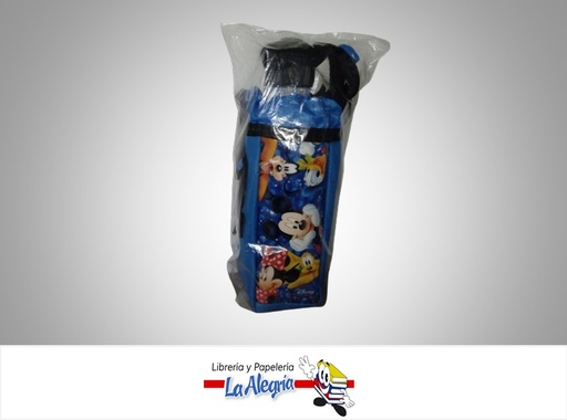 [7591525084239] TERMO BOTELLA DE PLASTICO 661019;  MICKEY MOUSE 500 ML MARCA CAPI