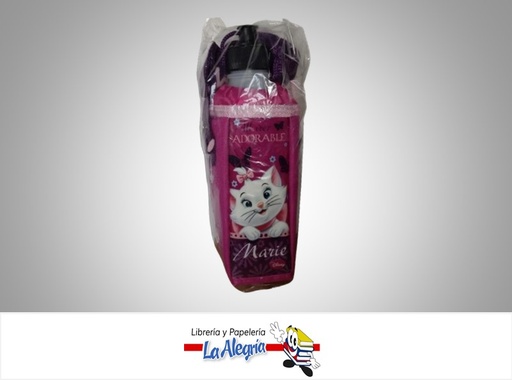[7591525084338] TERMO BOTELLA DE PLASTICO 661029; DISNEY MARIE 500 ML MARCA CAPI