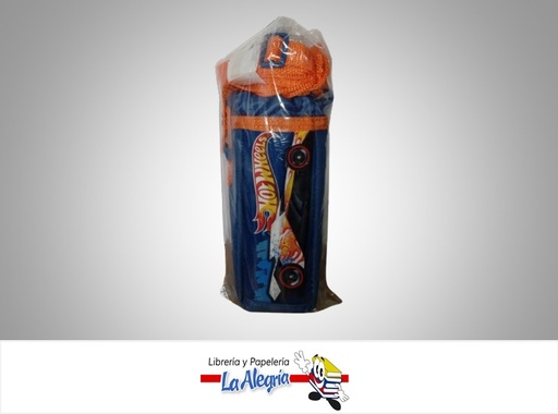 [7591525084468] TERMO BOTELLA DE PLASTICO 661039; HOT WHEELS 500 ML MARCA CAPI