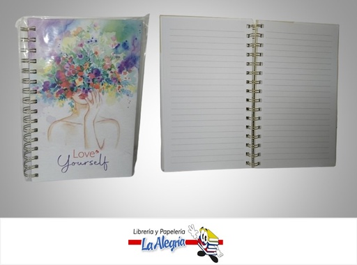 [7450112687591] LIBRETA NOTA ESPIRAL 7832033118; 14.5X21.1CM 96 HOJAS MARCA MERLETTO