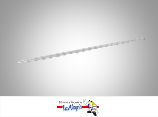 [ESP018] ESPIRAL OVALADO 6MMX0.38MM TRANSPARENTE UND MARCA S/M