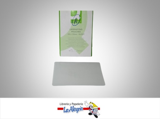 [LAMI37] LAMINA PARA PLASTIFICAR KF01223 125 MICRAS 102X152MM OFICIO UND MARCA Q-CONNECT