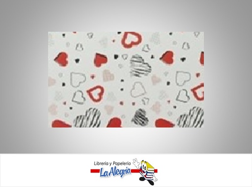 [PAREAMOB] PAPEL DE REGALO AMORE TIPO B 50X70CM UND MARCA PRESTO PACK