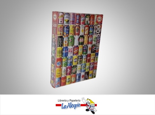[8412668184473] ROMPECABEZA LATA SOBRE LATA 18447; 500 PZ MARCA EDUCA