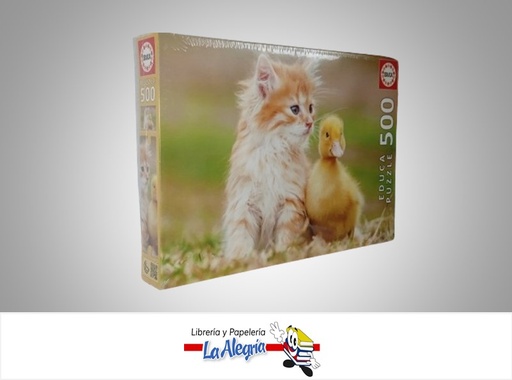 [8412668184671] ROMPECABEZA AMIGOS ADORABLES 18467; 500 PZ MARCA EDUCA