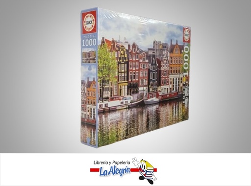 [8412668184589] ROMPECABEZA CASA DANZANTES, AMSTERDAM 18458; 1000 PZ MARCA EDUCA