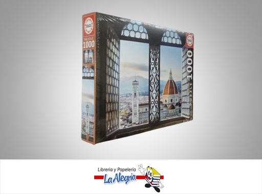 [8412668184602] ROMPECABEZA VISTAS DE FLOENCIA 18460; 1000 PZ MARCA EDUCA