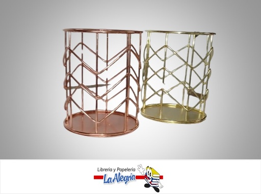 [9780301833897] PORTA LAPIZ DE METAL 8.5X9.8 CM COLORES MARCA S/M