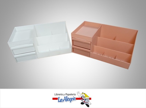 [9780201379341] ORGANIZADOR PLASTICO PARA ESCRITORIO 2 COLORES UND MARCA S/M