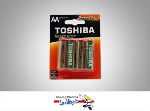 [4904530594090] PILA AA 1,5V ALCALINA 4UND TOSHIBA MARCA TOSHIBA