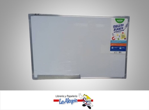 [7453078539614] PIZARRA ACRILICA MARCO ALUMINIO WB-60X90; 60X90CM MARCA POINTER