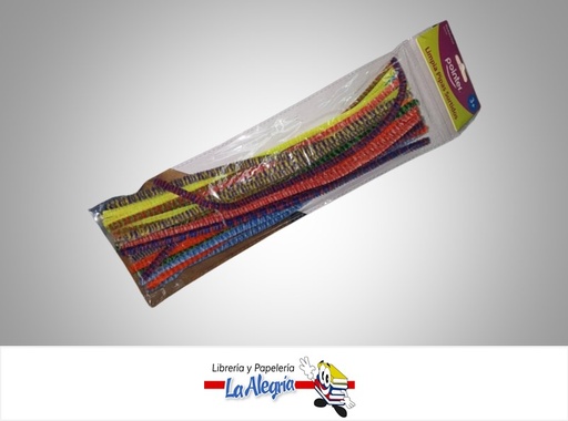 [7453038429207] CHENIL SURTIDO RM-003 30CM MULTICOLORES PAQ 20 UND MARCA POINTER