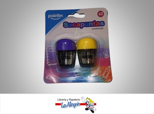 [7453010036317] SACAPUNTA CON DEPOSITO SH-2341 PAQ 2 UND MARCA POINTER