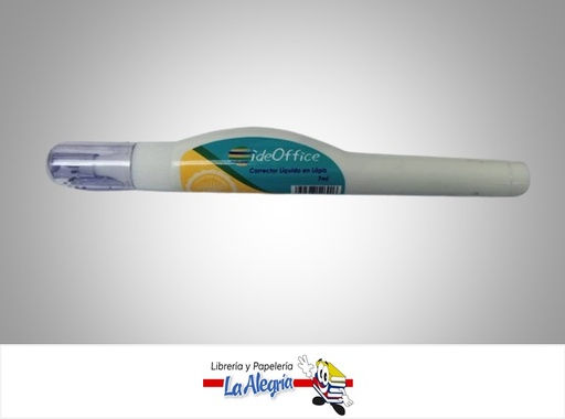 [6952387546906] CORRECTOR TIPO LAPIZ 7ML UND MARCA IDEOFFICE