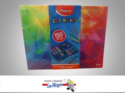 [3154149847266] SET DE DIBUJO 984726; 150 PIEZAS MARCA MAPED