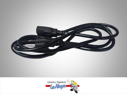 [CABPOD] CABLE DE PODER PARA FUENTE 1,5MTS MARCA UPRODUCTS