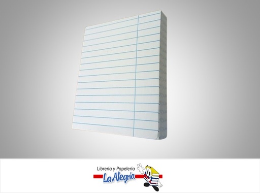 [TACO1LINEA] TACO 1 LINEA 100 HOJAS 11.5X9.5CM MARCA S/M