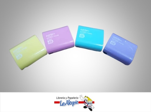 [7450210000858] BORRADOR DE COLORES PASTEL MARCA POINTER