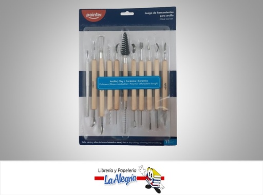 [7453038455404] HERRAMIENTAS PARA ESCULPIR X11 PIEZAS