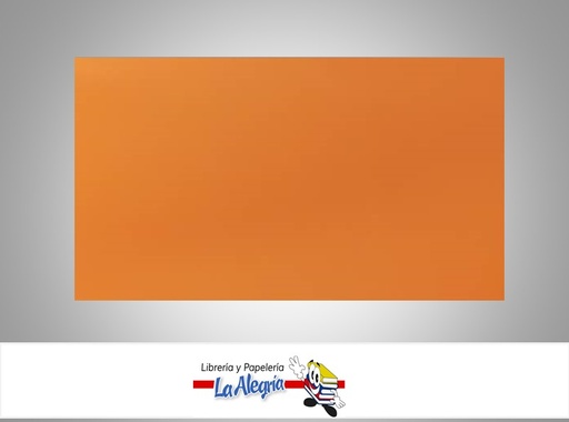 [CVC11117] PAPEL COREANO UNICOLOR 57X57 CM NARANJA UND MARCA CRISVI
