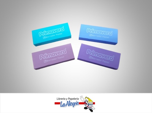 [ER846019] BORRADOR NIÑA COLORES PASTEL MARCA PRIMAVERA