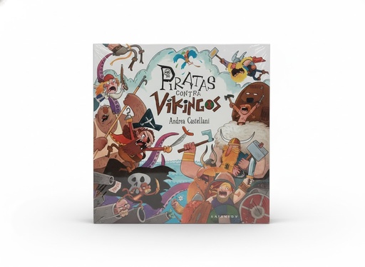 [9788412586039] PIRATAS CONTRA VIKINGOS TEMATICA CUENTOS AUTOR ANDREA CASTELLANI EDITORIAL OCEANO GRIBAUDO