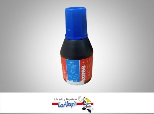 [9023800713087] TINTA PARA ALMOHADILLA AZUL 28ML UND MARCA KORES