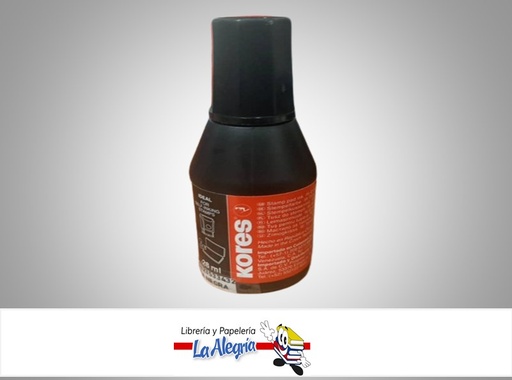 [9023800713384] TINTA PARA ALMOHADILLA NEGRO 28ML UND MARCA KORES