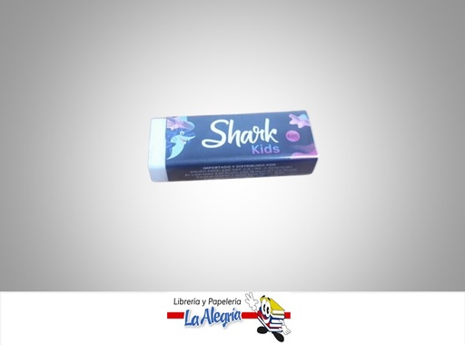[6920140408020] GOMA PARA BORRAR GRANDE MARCA SHARK KIDS