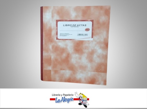 [7593052886027] LIBRO DE ACTAS 100 FOLIOS MARCA N&G