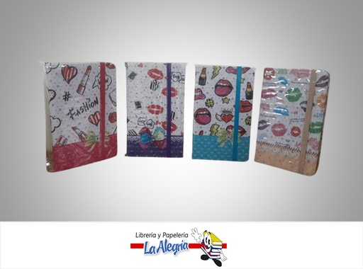 [7593980004524] DIARIO ESTAMPADO PEQUEÑO DE 14X8.5CM MARCA DAILY