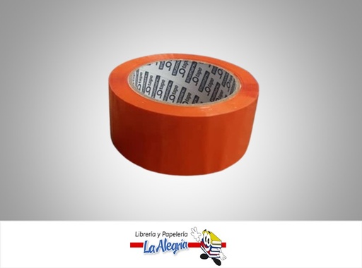 [7453015157017] CINTA PARA EMPAQUE NARANJA 43MIC X45MM X100YD MARCA STUDMARK