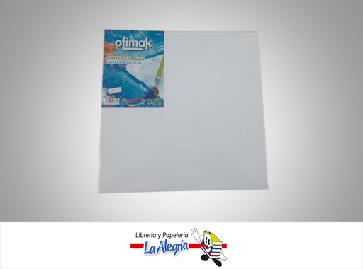 [040962166826] LIENZO ESCOLAR / ARTISTICO 40X40CM OK519A MARCA OFIMAK