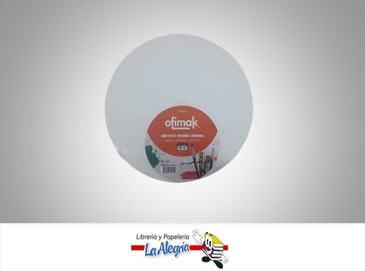 [641956819720] LIENZO REDONDO ARTISTICO 40CM OK530R MARCA OFIMAK