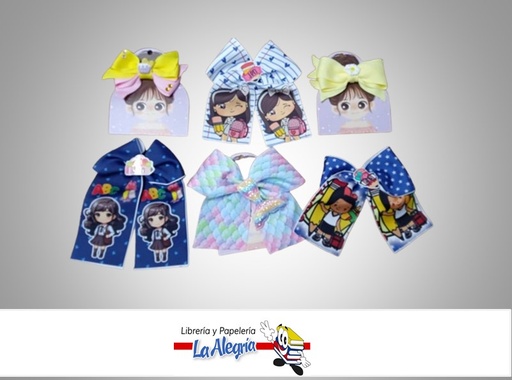 [LAZODOS] LAZO DE NIÑA VARIADOS UND MARCA S/M