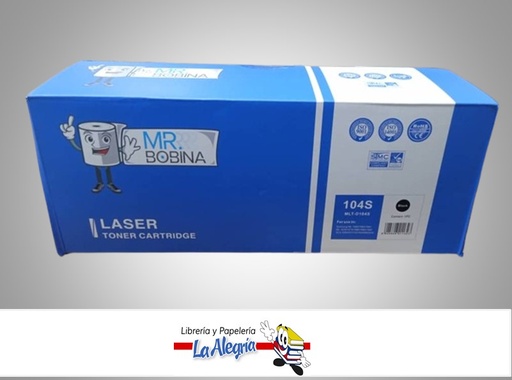 [6945808211323] TONER 104S BB-D104S C/CHIP MARCA MR. BOBINA