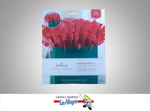 [763795789658] ADORNO PARA REGALO MERRY CHRISTMAS MARCA HALLMARK