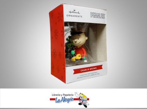 [763795839827] ADORNO PARA ARBOLITO CHARLIE BROWN MARCA HALLMARK