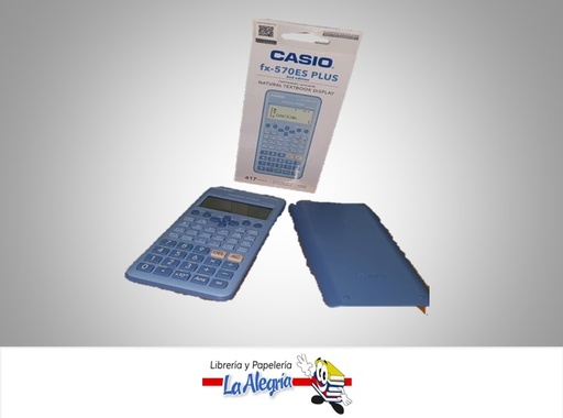 [4549526613975] CALCULADORA CIENTIFICA FX-570ESPLUS2-BU 417F 2DA EDICION MARCA CASIO