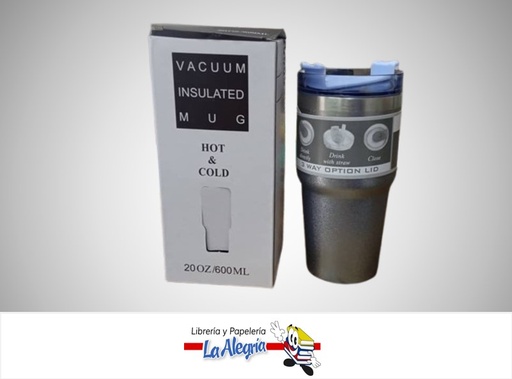 [7827453860950] TERMO DE METAL 600 ML 86095 MARCA S/M