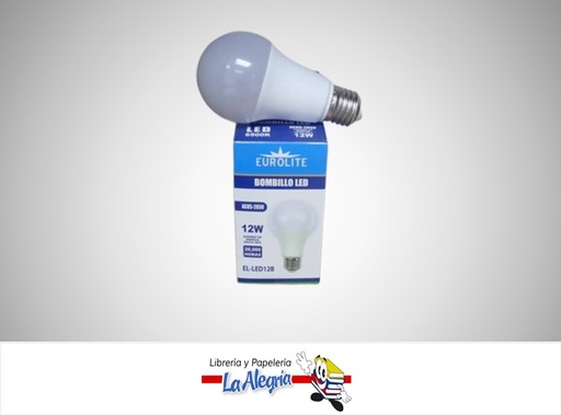 [7453108036618] BOMBILLO LED 12W AC85-265V EL-LED-12B UND MARCA EUROLITE