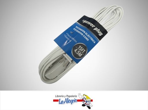 [7453089110376] EXTENSION ELECTRICA 4.5 METROS EP0320-15 MARCA STARMATE